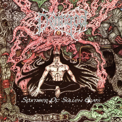 Demigod - Slumber of Sullen Eyes [Clear Red Vinyl] — album cover and product artwork
