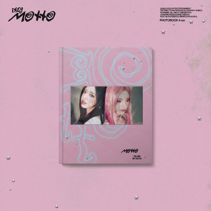 ITZY - Motto [Photobook A CD] — album cover and product artwork