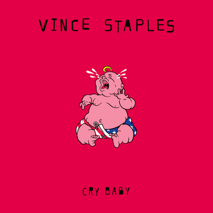 Vince Staples - Cry Baby [Baby Pink Vinyl] — album cover and product artwork