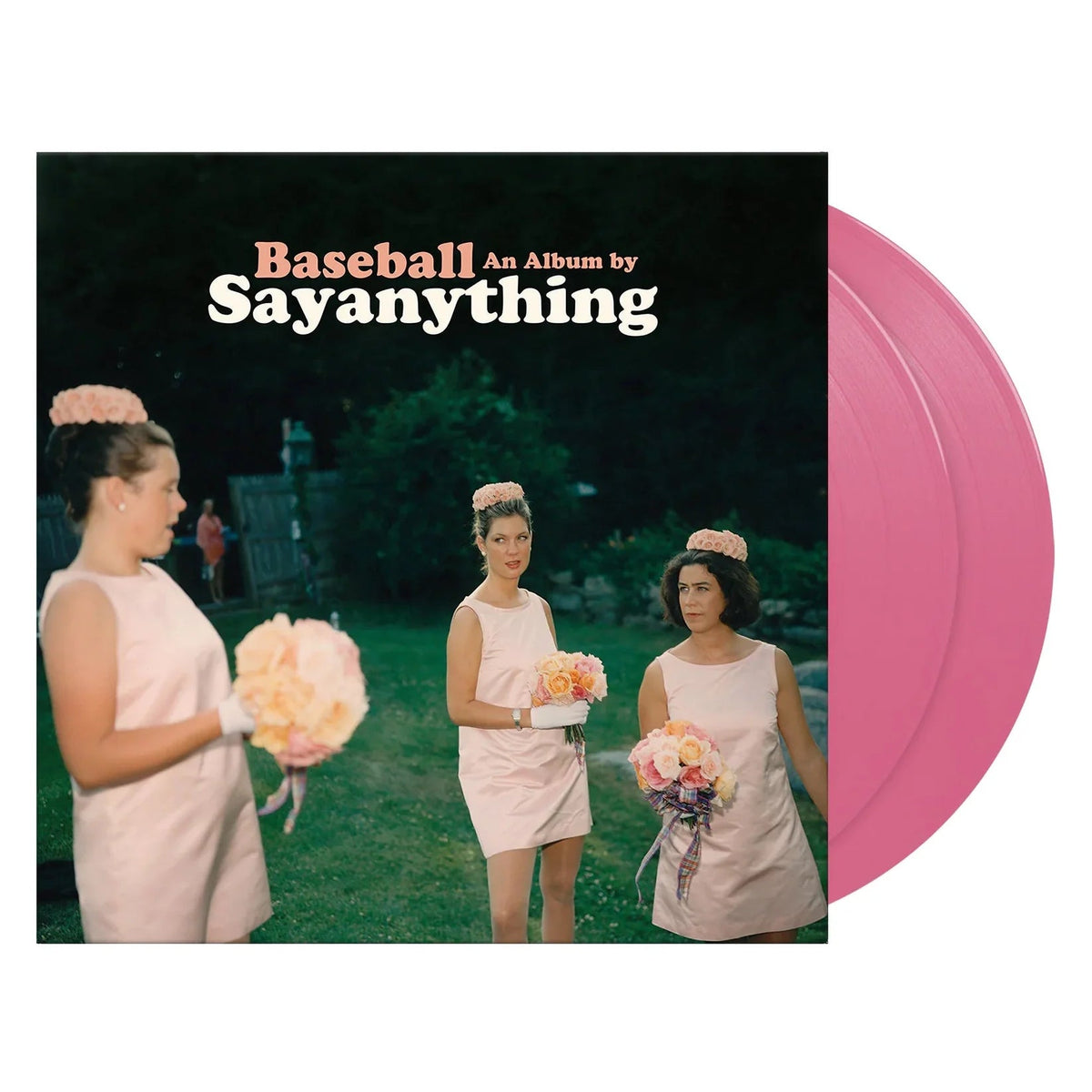Say Anything - Baseball [2LP Hot Pink Vinyl] — album cover and product artwork