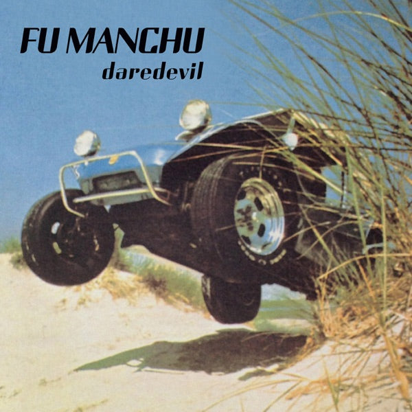 Fu Manchu - Daredevil [Sky/Dune Buggy Blue Swirl Vinyl] — album cover and product artwork