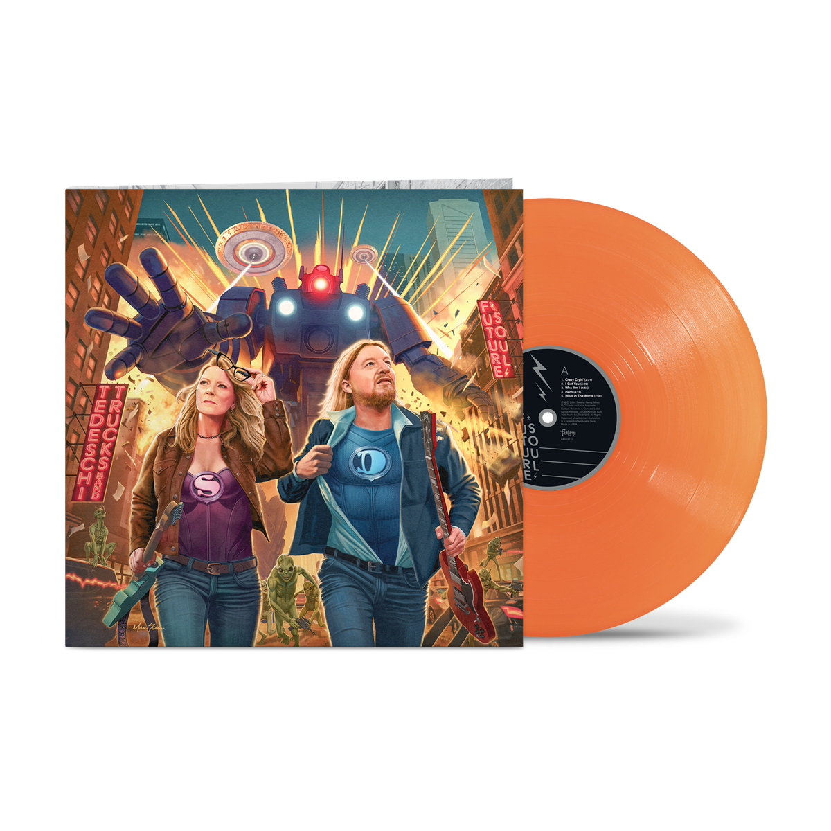 Tedeschi Trucks Band - Future Soul [Orange Crush Vinyl] — album cover and product artwork