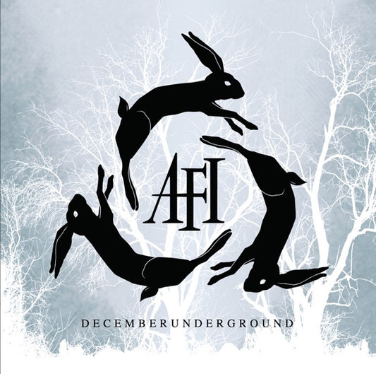 AFI - Decemberunderground [Transparent Smoke Vinyl 20th Anniversary with song lyrics] — album cover and product artwork