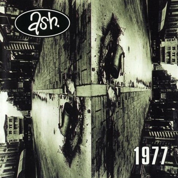 Ash - 1977 [30th Anniversary 2LP Green & Black Vinyl] — album cover and product artwork