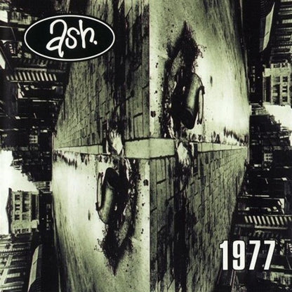 Ash - 1977 [30th Anniversary 2LP Green & Black Vinyl] — album cover and product artwork