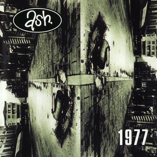 Ash - 1977 [30th Anniversary 2LP Green & Black Vinyl] — album cover and product artwork