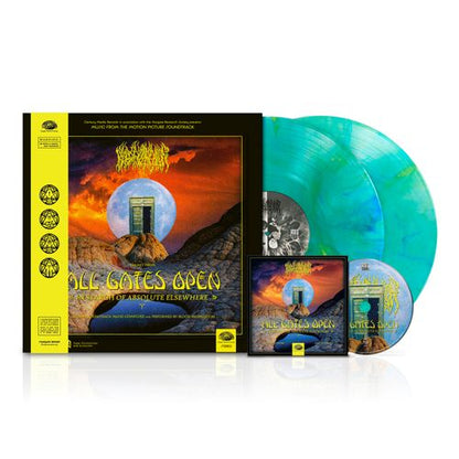 Blood Incantation - All Gates Open (Soundtrack) [2LP Algae Vinyl + Blu-ray] — album cover and product artwork