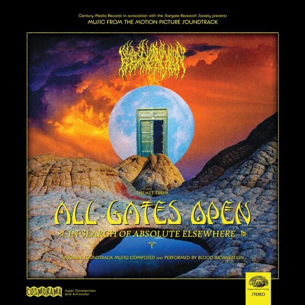 Blood Incantation - All Gates Open (Soundtrack) [2LP Vinyl + Blu-ray] — album cover and product artwork