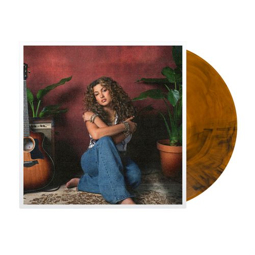 Tori Kelly - God Must Really Love Me [140g Translucent Orange & Black Swirl Vinyl] — album cover and product artwork