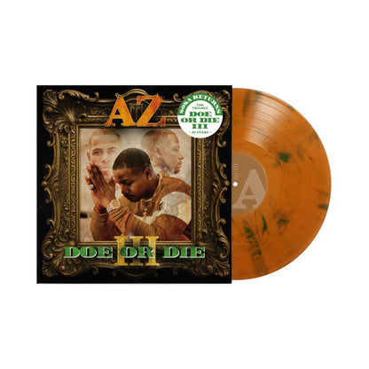 AZ - Doe Or Die III [Amber Smoke Vinyl] — album cover and product artwork