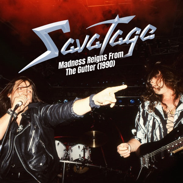 Savatage - Madness Reigns From The Gutter (1990) [3LP Vinyl] — album cover and product artwork
