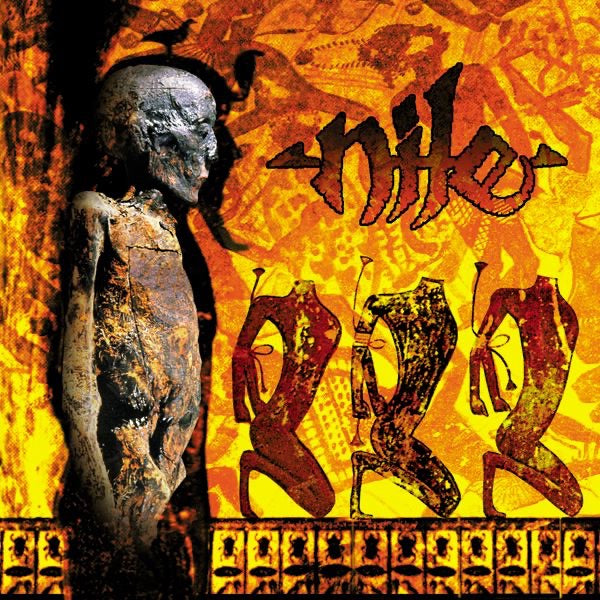 Nile - Amongst The Catacombs Of Nephren-Ka [Sunspot Vinyl] — album cover and product artwork