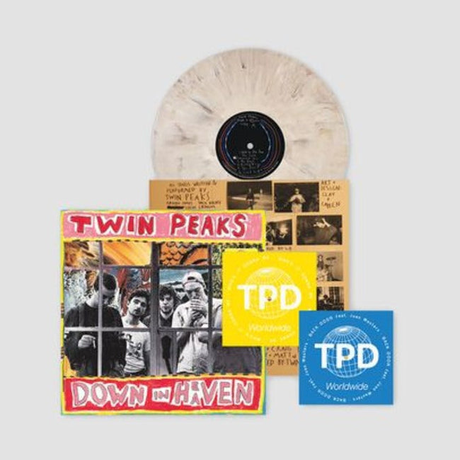 Twin Peaks - Down in Heaven [10th Anniversary Parchment Vinyl + Flexidisc] — cover and product artwork
