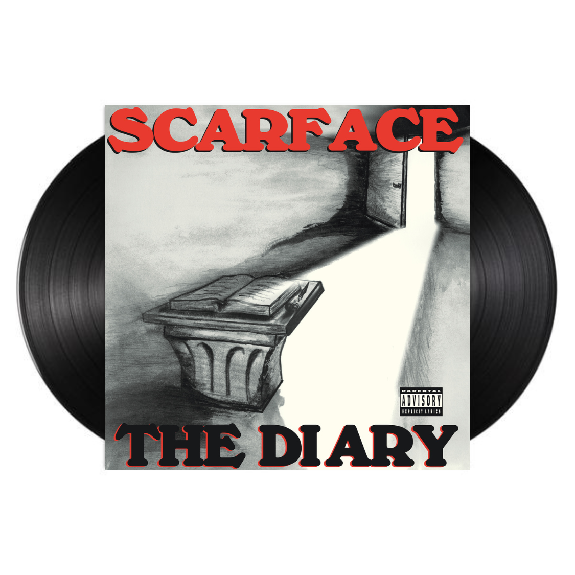 Scarface - The Diary [Remastered 2LP Vinyl + Bonus Track] — cover and product artwork