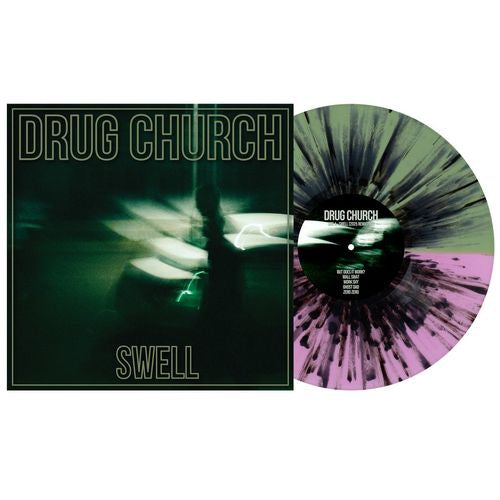 Drug Church - Swell [Olive/Violet with Black Splatter Vinyl] — cover and product artwork