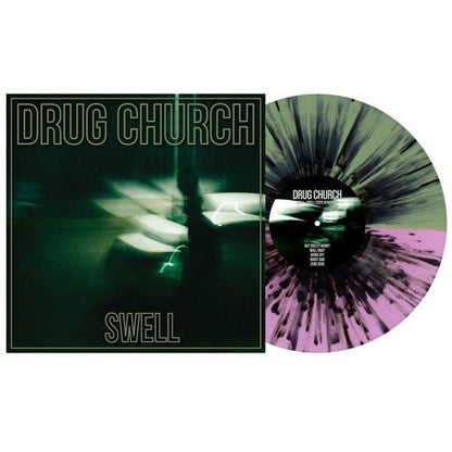 Drug Church - Swell [Olive/Violet with Black Splatter Vinyl] — cover and product artwork