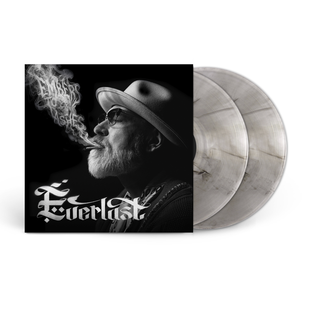 Everlast - Embers To Ashes [2LP Clear Smoke Vinyl] — cover and product artwork