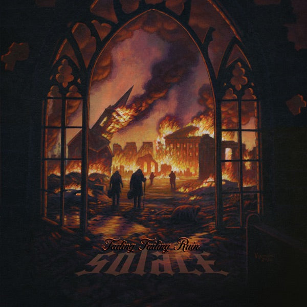 Solace - Fading Failing Ruin [2LP 140g Blue & Yellow Vinyl] — cover and product artwork