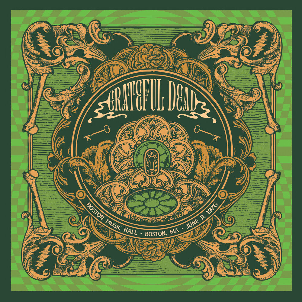 The Grateful Dead - Boston Music Hall, Boston, MA 6/11/76 [180g 5LP] cover artwork