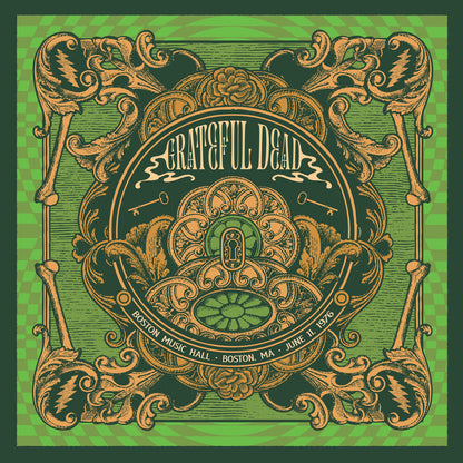 The Grateful Dead - Boston Music Hall, Boston, MA 6/11/76 [180g 5LP] cover artwork