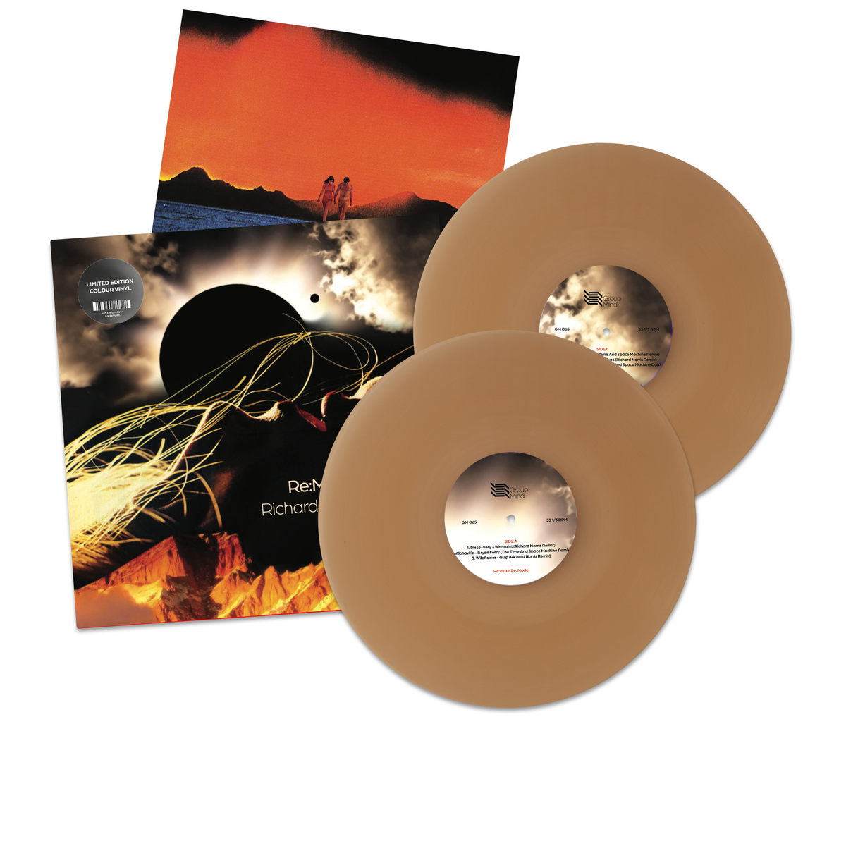 Richard Norris - Re-Make Re-Model (Richard Norris Remixes) [Tan Vinyl 2LP] cover artwork