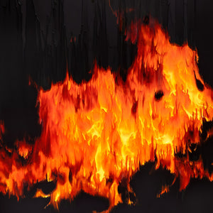 Beacon - How Drie A Cinder [Red Vinyl LP] cover artwork