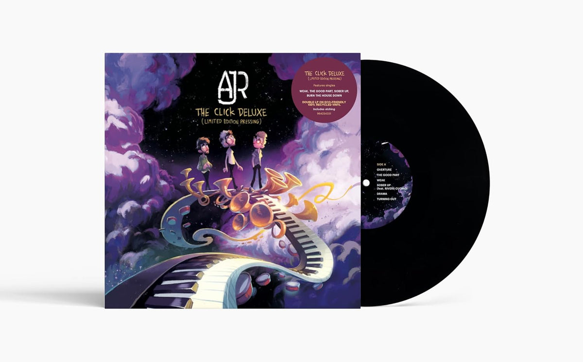 AJR - The Click [Deluxe Recycled Vinyl 2LP] cover artwork