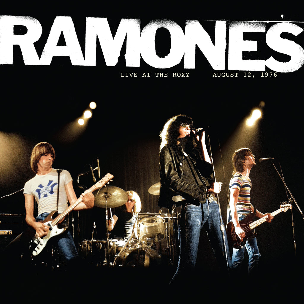 Ramones - Live at the Roxy [Translucent Tan Vinyl 2LP] cover artwork