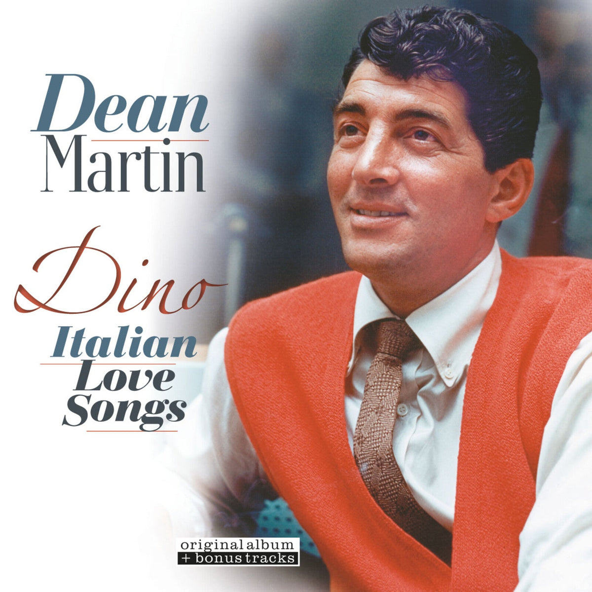 Dean Martin - Dino: Italian Love Songs [Aquamarine Vinyl LP] cover artwork