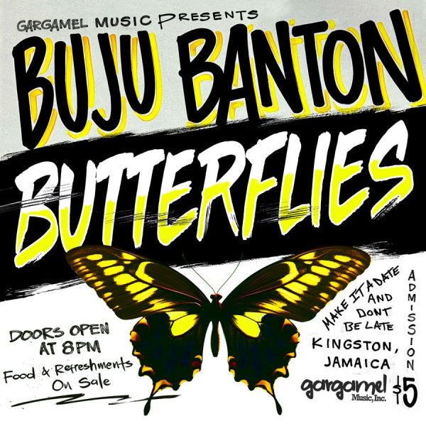 Buju Banton - Butterflies [7-inch Vinyl] cover artwork