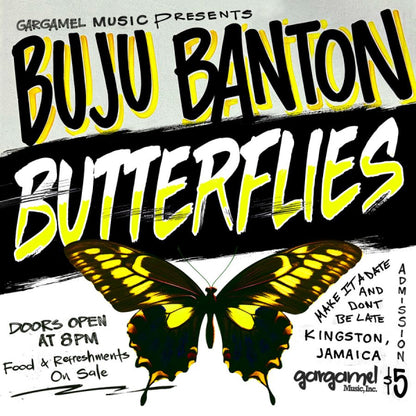 Buju Banton - Butterflies [7-inch Vinyl] cover artwork