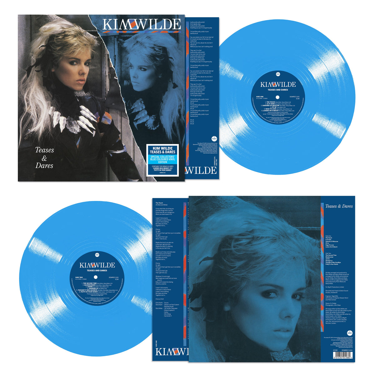 Kim Wilde - Teases & Dares cover artwork