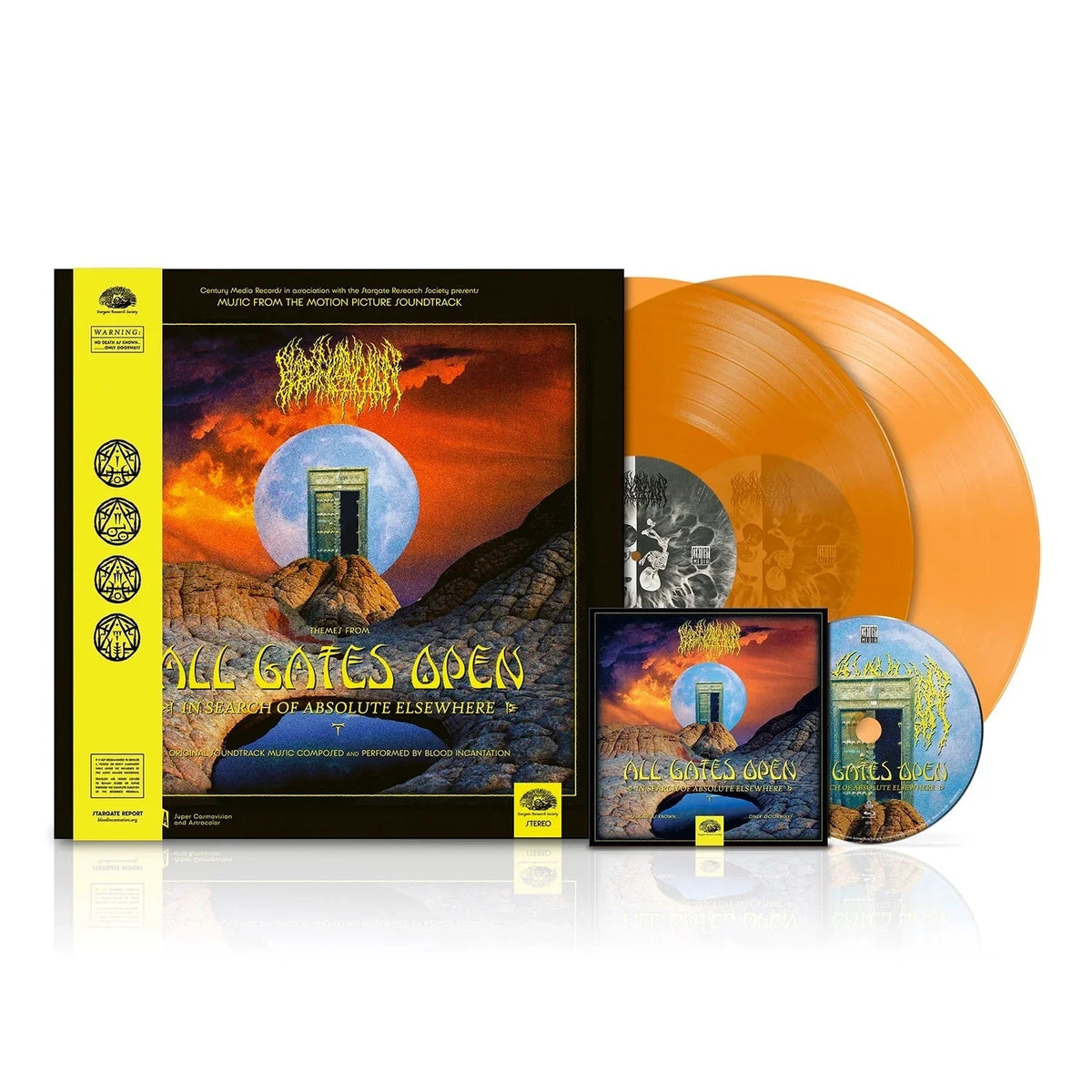 Blood Incantation - All Gates Open (Soundtrack) cover artwork