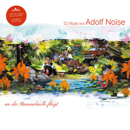 DJ Koze aka Adolf Noise – Wo Die Rammelwolle Fliegt album artwork and packaging
