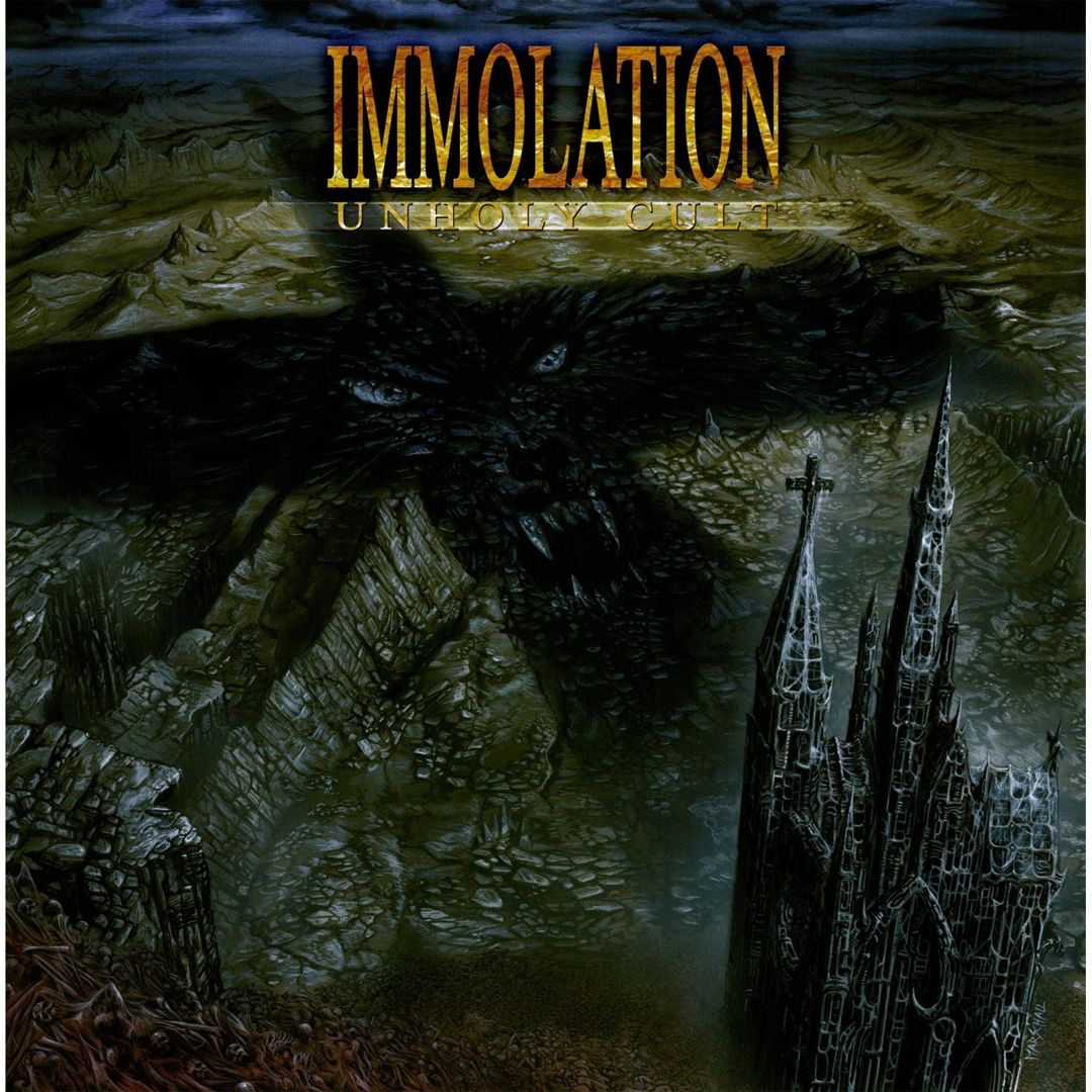Immolation - Unholy Cult cover artwork