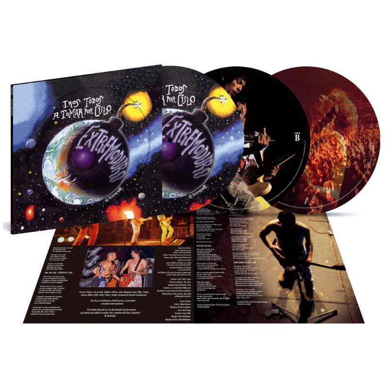 Extremoduro – Iros Todos a Tomar por Culo [Picture Disc 2LP] — cover artwork