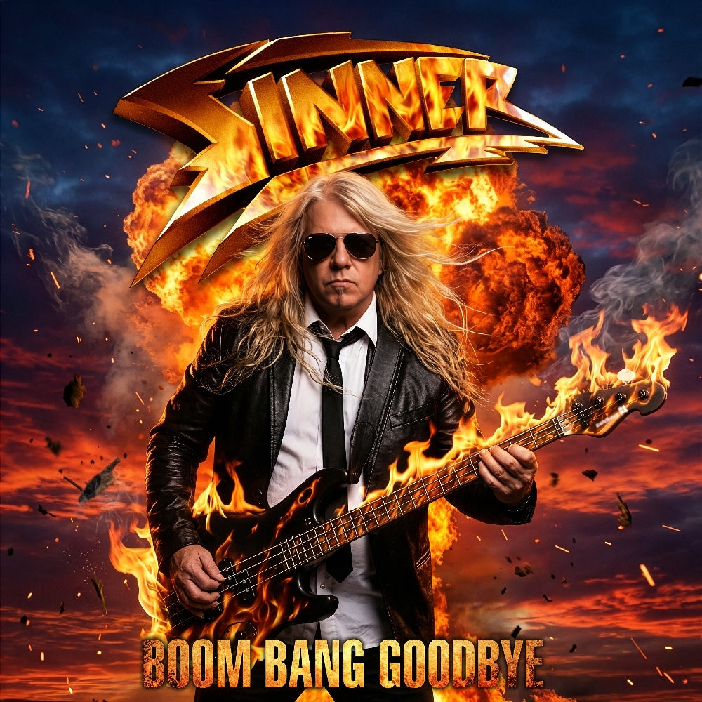 Sinner - Boom Bang Goodbye cover artwork