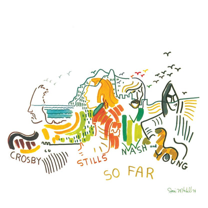 Crosby, Stills, Nash & Young - So Far cover artwork