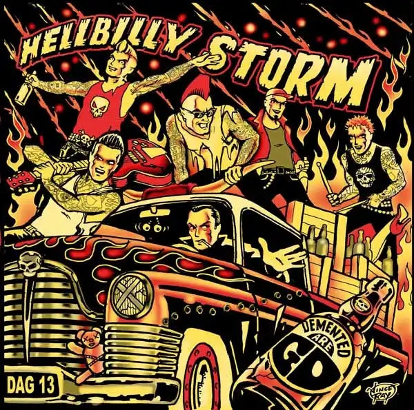 Demented Are Go! - Hellbilly Storm cover artwork