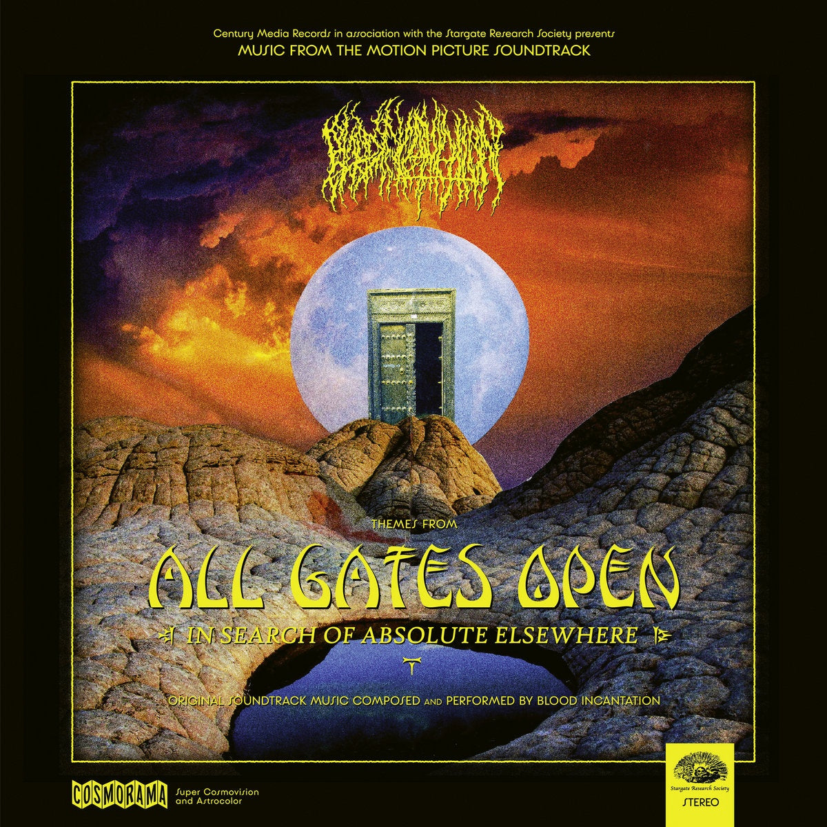 Blood Incantation - All Gates Open (Soundtrack) cover artwork