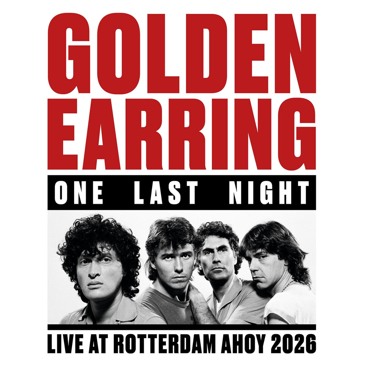 Golden Earring – One Last Night [Translucent Red Vinyl LP] — cover artwork