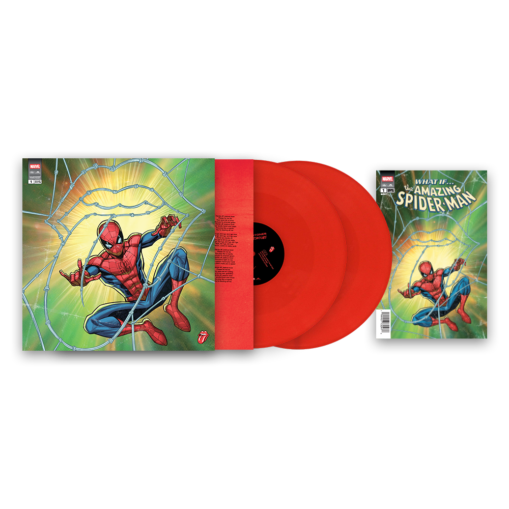 The Rolling Stones – Foreign Tongues [Marvel Spider-Man Vinyl 2LP] — cover artwork