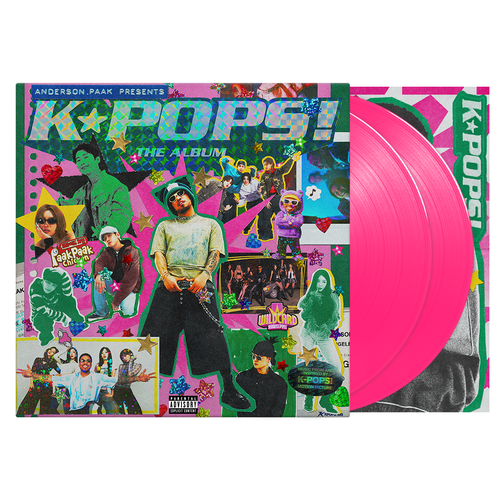 Various Artists – K-Pops! (Music from and Inspired by the Motion Picture) [2LP]: cover artwork