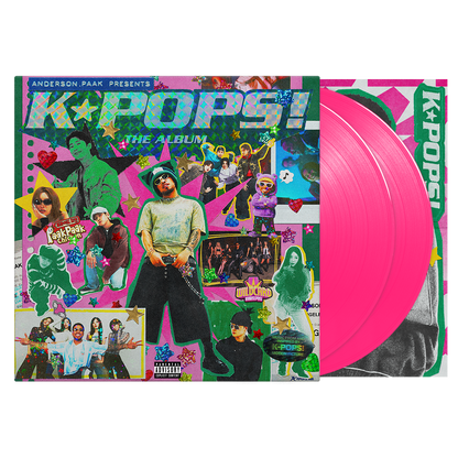 Various Artists – K-Pops! (Music from and Inspired by the Motion Picture) [2LP]: cover artwork