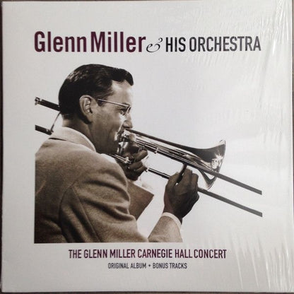 Glenn Miller – Carnegie Hall Concert [Silver & Red Mixed Vinyl LP]: cover artwork