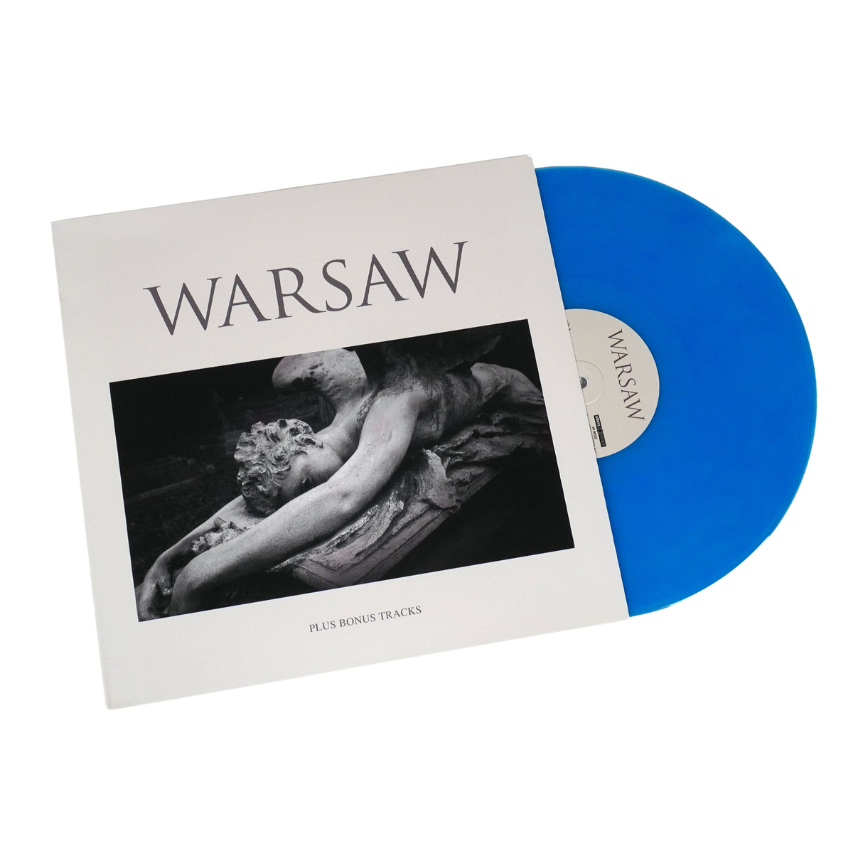 Warsaw (Joy Division) – Warsaw [Crystal Clear & Blue Mixed Vinyl LP] cover artwork