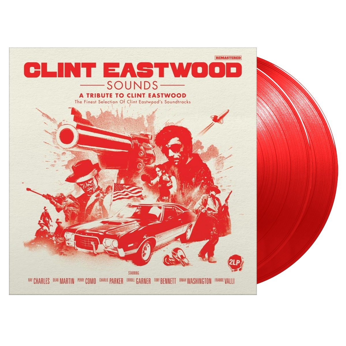 Various Artists – Clint Eastwood Sounds (Soundtrack) [2LP] cover artwork