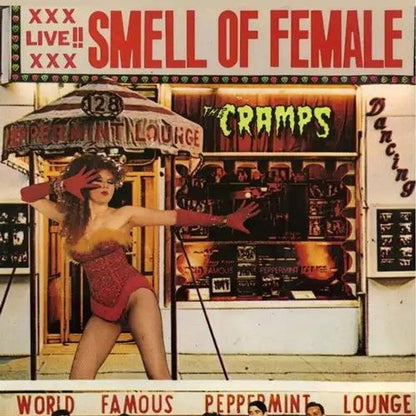 The Cramps – Smell of Female [Japanese Red Vinyl LP] — cover artwork