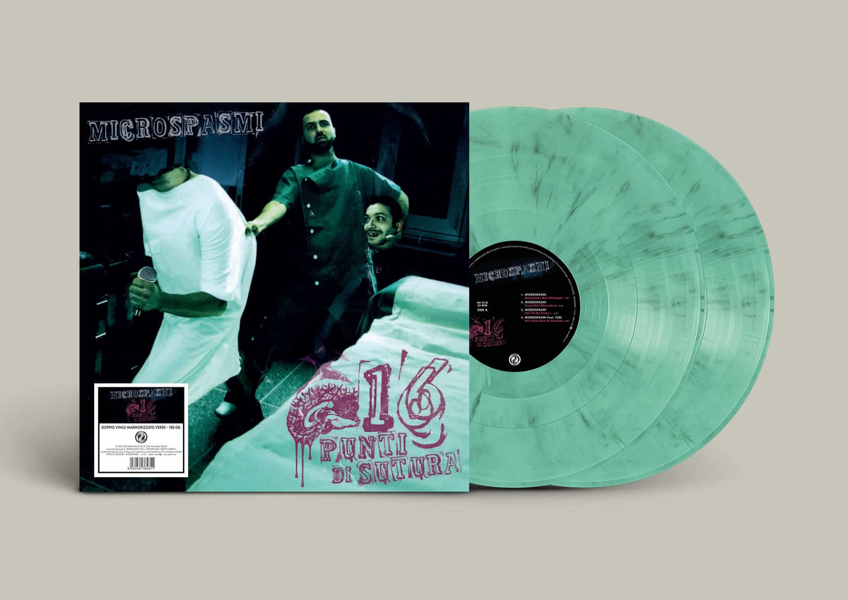 Microspasmi – 16 Punti Di Sutura [2LP] — cover artwork