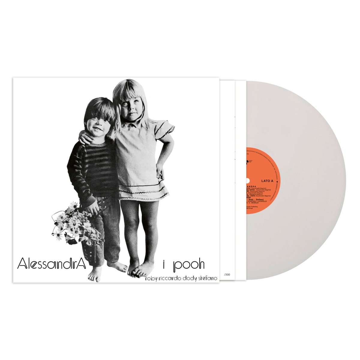 Pooh – Alessandra [White Vinyl LP] — cover artwork